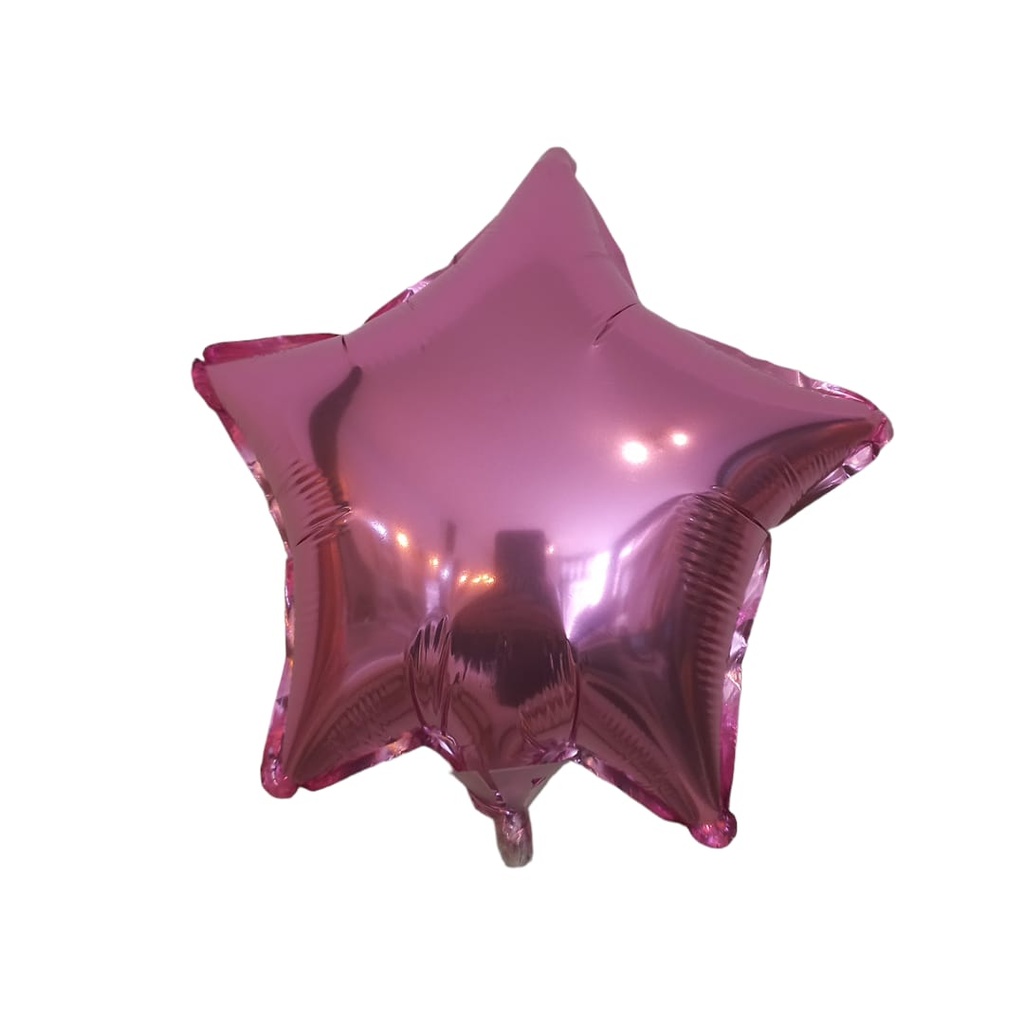 Globo metalico estrella Mediano 10" 20cm