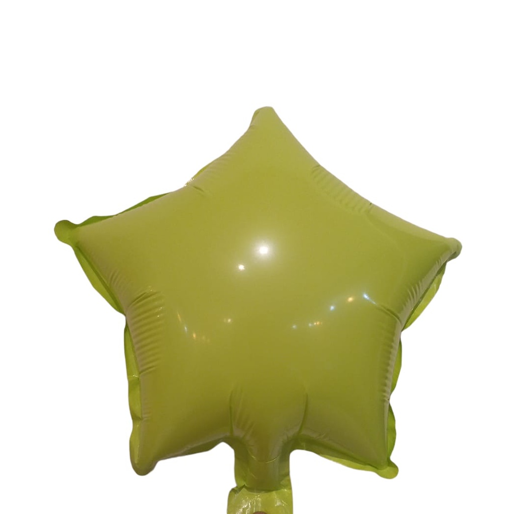 Globo pastel estrella Mediano 10" 20cm