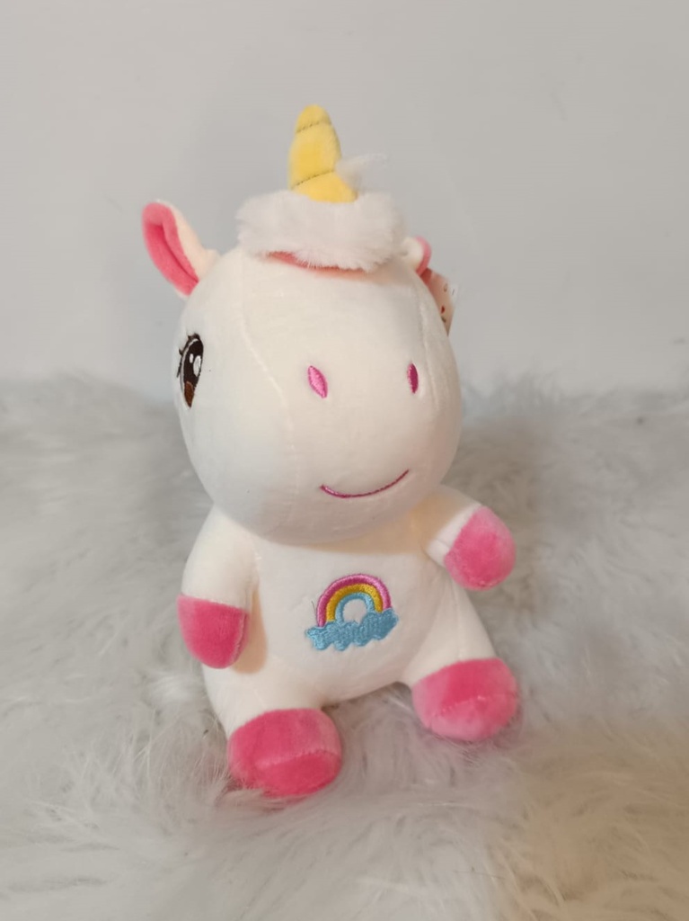 Unicornio con corazon 20cm 