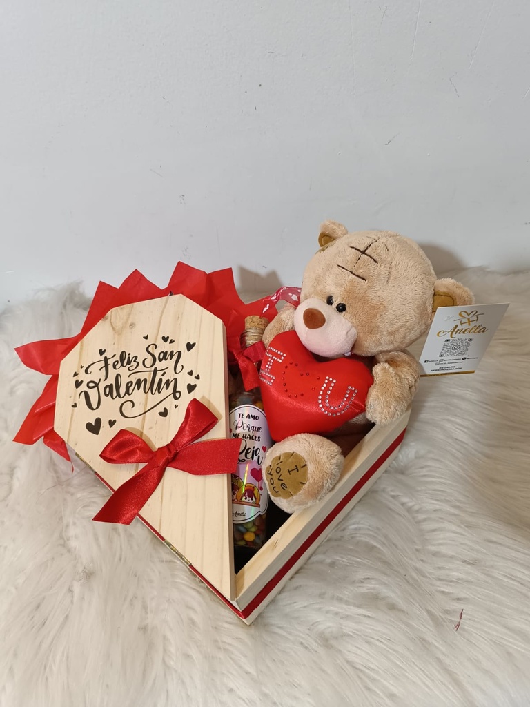 Combo corazón de San Valentín
