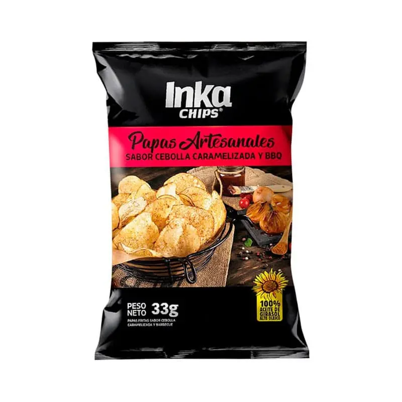 Inka Chips BBQ & Cebolla 30g