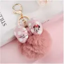 Llavero Minnie Mouse Rosa / Rojo