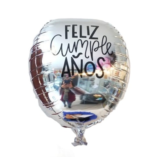 Globo metalico Redondo 40cm