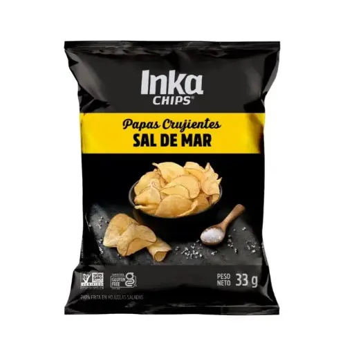 Inka Chips Sal de mar 33g