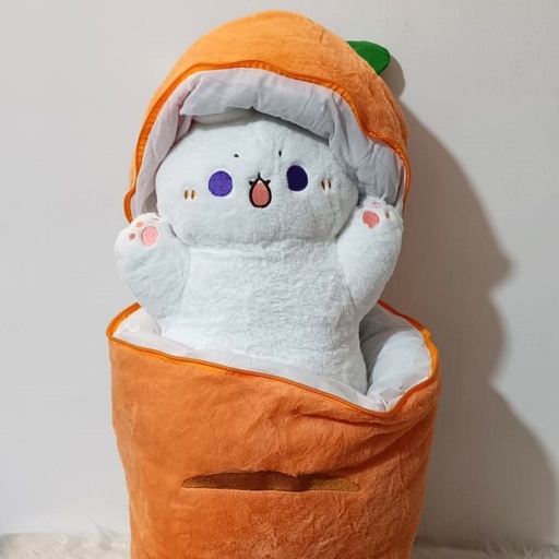 Conejo con estuche de zanahoria 72cm
