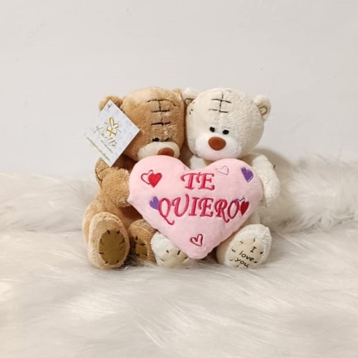 Pareja de osos te amo / te quiero 18cm