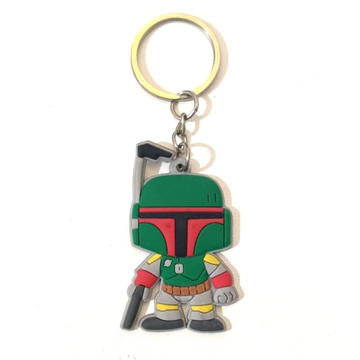 Llavero Star Wars Logo Boba Fett