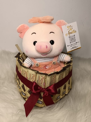 Peluche en corazón 