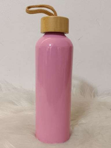 Tomatodo Tapa Bambú - rosado oscuro  600ml