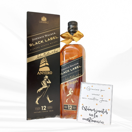 Whisky Johnny Walker Etiqueta Negra 750ml
