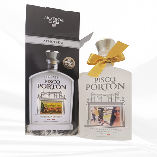 Pisco Portón Personalizado 750ml 
