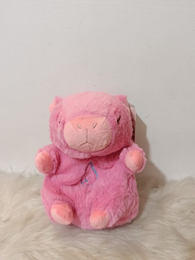 Capybara que respira Rosado 29 cm