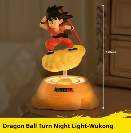 Lámpara Dragon Ball Giratorio con luz y bateria