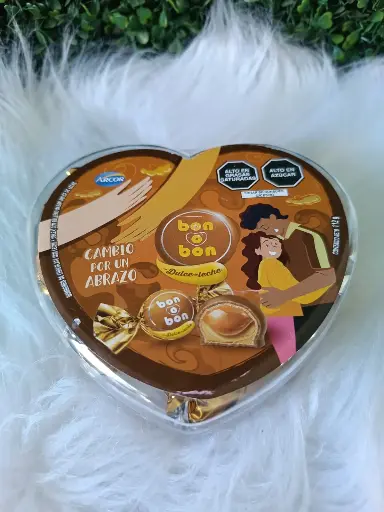 Estuche mini corazón bon o bon 112 gr