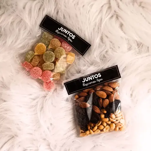 Bags con gomitas / frutos secos