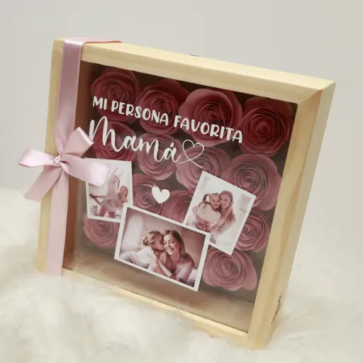 Rincón de recuerdos 3D para mamá