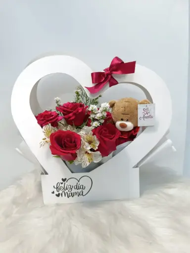 Corazon de flores