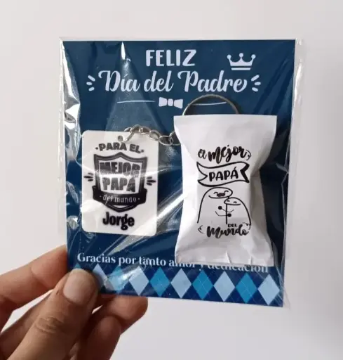 Kit tarjeta “Papá, mi llave y mi dulzura” 