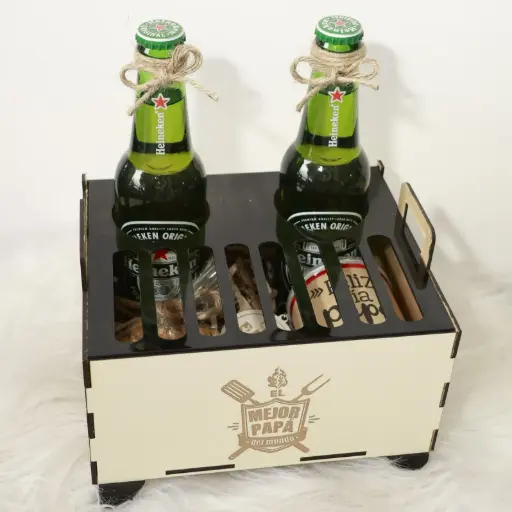 Caja parrillero "El rey del asado"