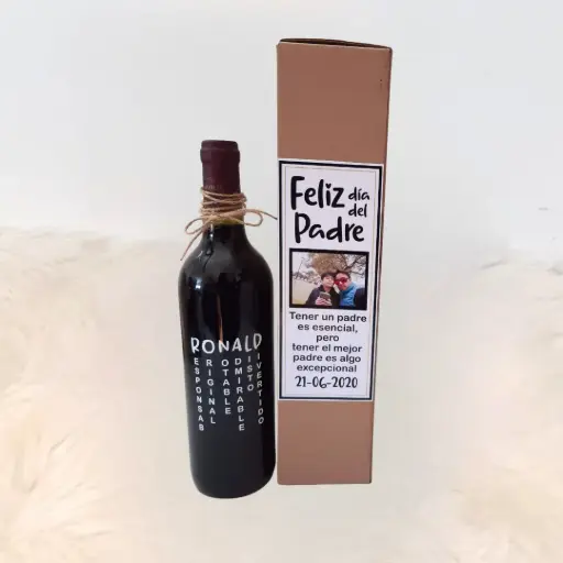 Vino personalizado 