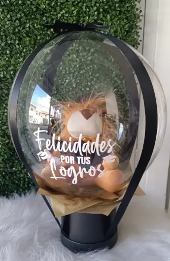Globo lleno de felicidades 