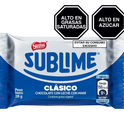Chocolate Sublime Clásico 28g