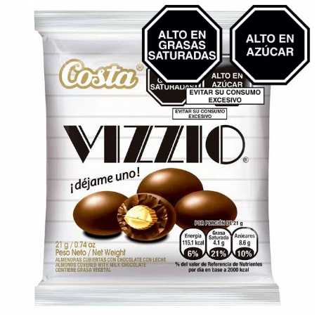 Chocolate COSTA Vizzio Bolsa 21g