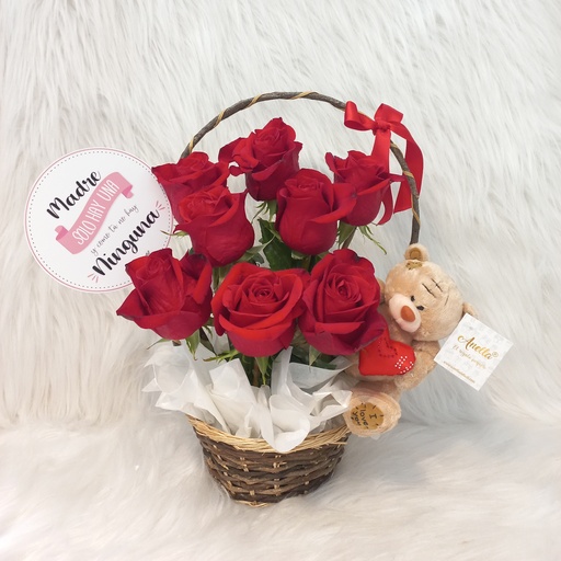 Canasta Floral