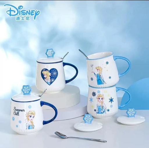 Taza Frozen (Incluye cuchara y tapa)