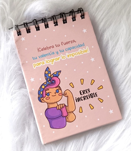 Libreta A6 hojas blancas